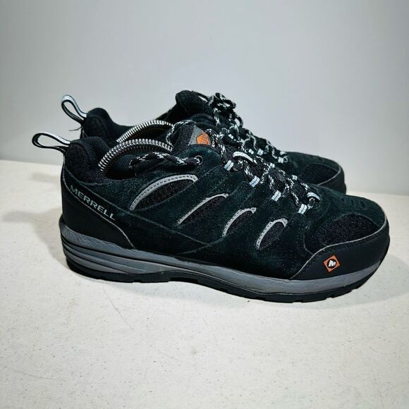 Merrell Men's Steel Toe ASTM F2413-18 Work Boots Size 9 Low Top 11M COMFORT - Picture 2 of 8